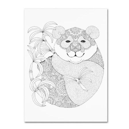 Trademark Fine Art Hello Angel 'Animals 32' Canvas Art, 14x19 ALI2994-C1419GG